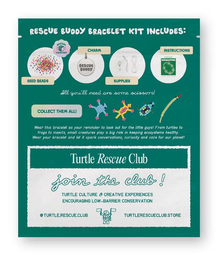 Frog Rescue Buddy Bracelet Kit