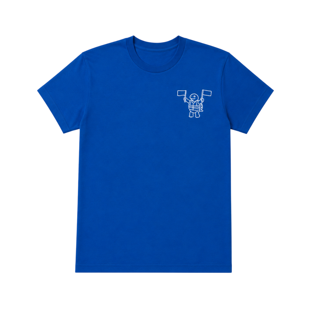 Turtle Crossing Guard Adult T-Shirt