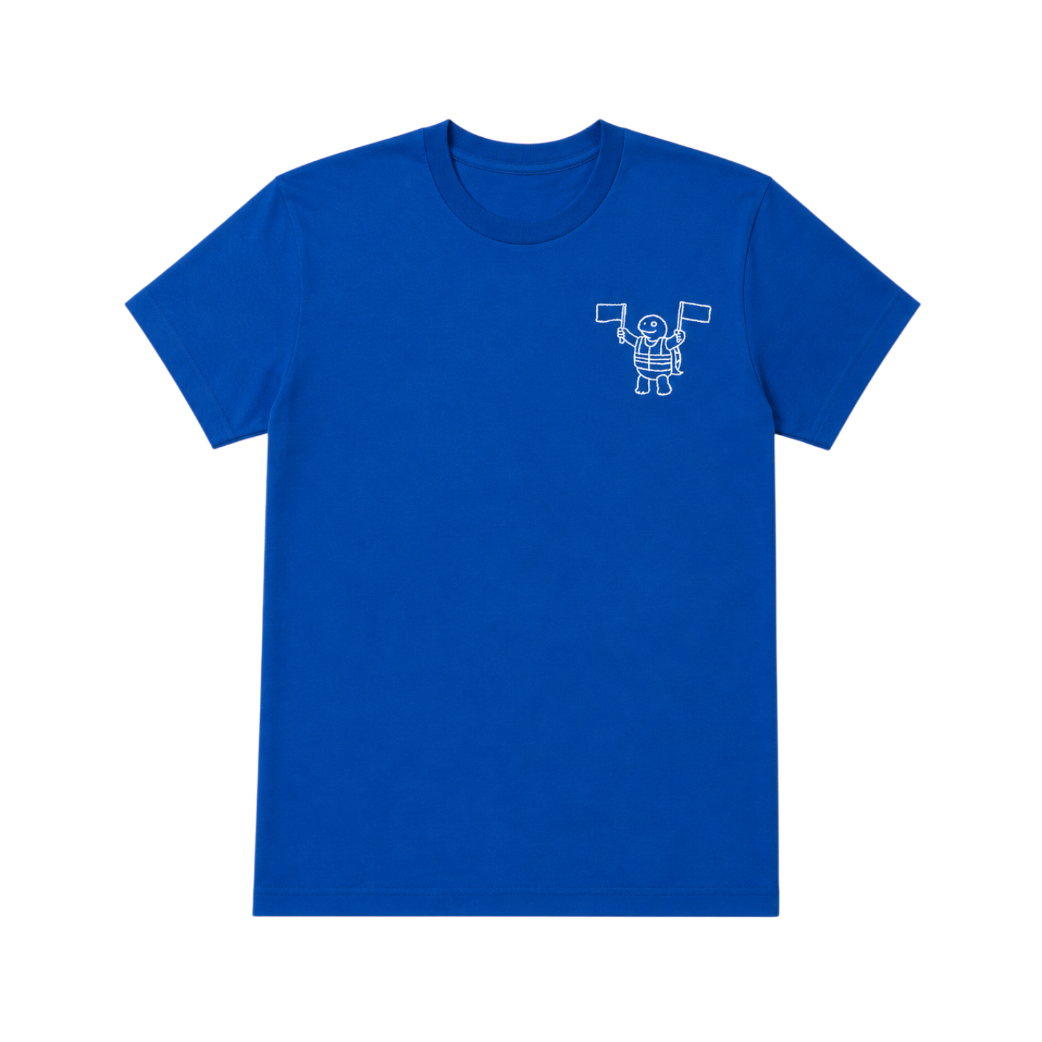 Turtle Crossing Guard Adult T-Shirt