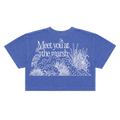 Preorder: Adult Meet You at the Marsh Crop, Cornflower Blue