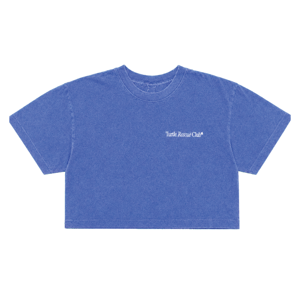 Preorder: Adult Meet You at the Marsh Crop, Cornflower Blue