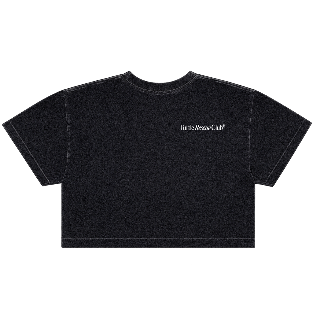 Adult Meet You at the Marsh Crop, True Black: Preorder