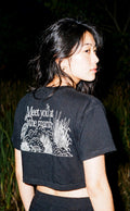 Adult Meet You at the Marsh Crop, True Black: Preorder