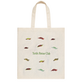 Embroidered Turtle Rescue Club Tote