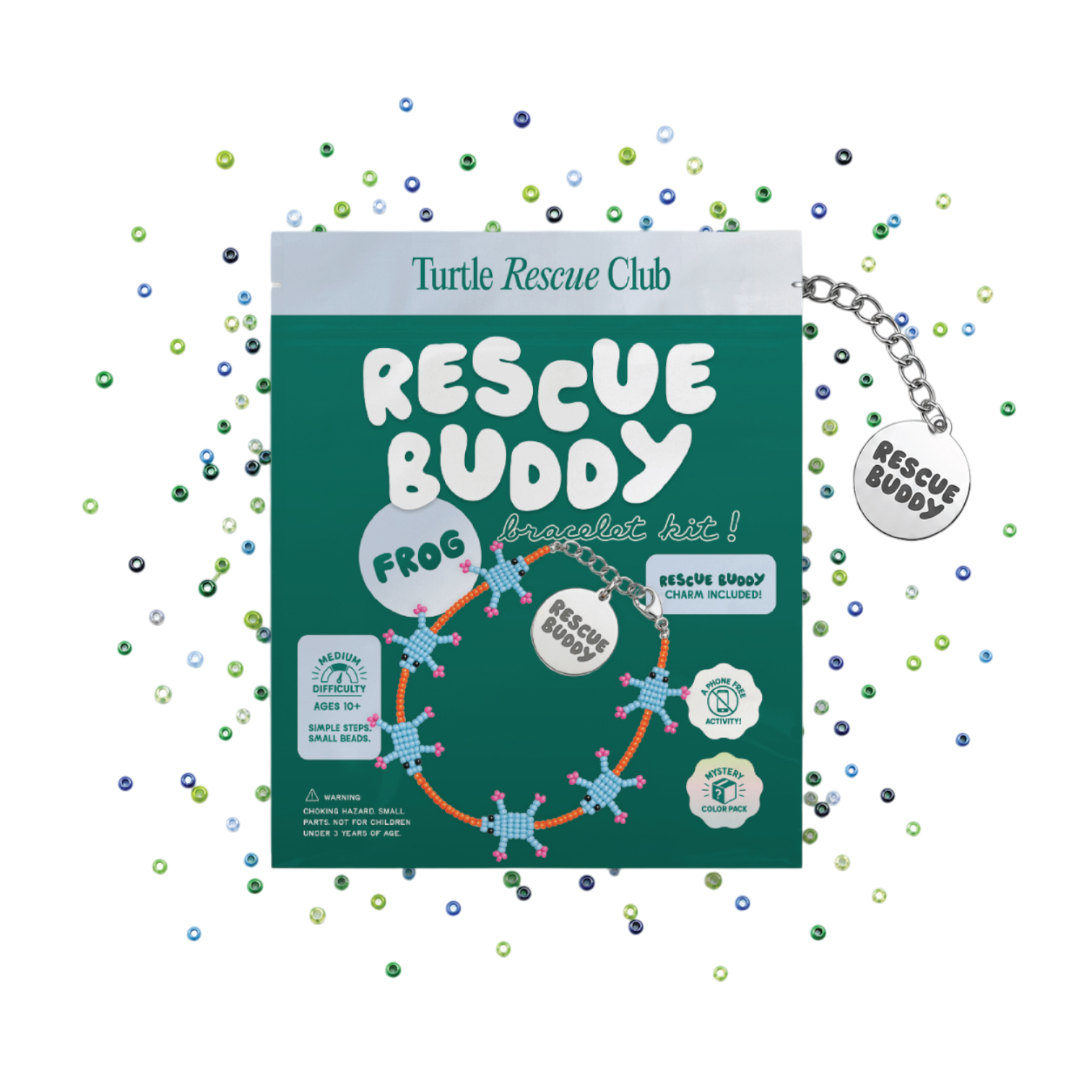 Frog Rescue Buddy Bracelet Kit