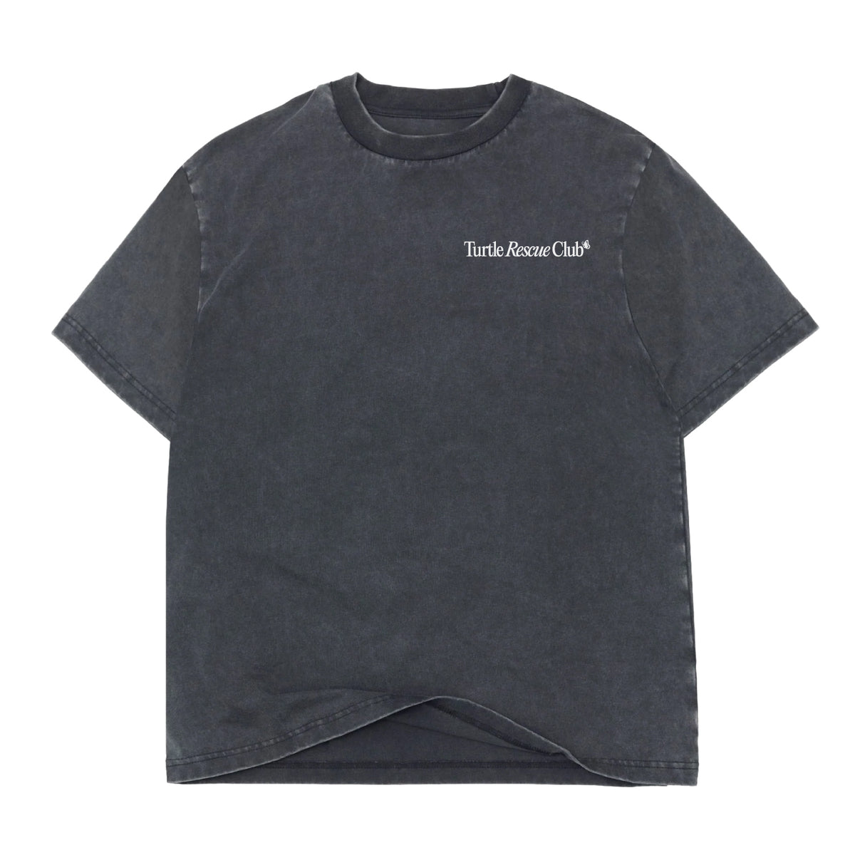 Adult Meet You at the Marsh Boxy Tee, Vintage Black: Preorder