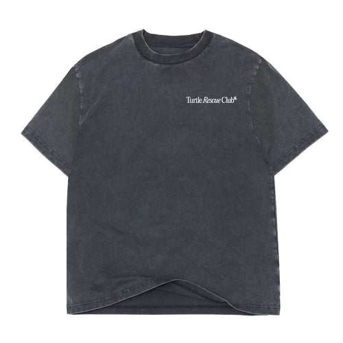 Adult Meet You at the Marsh Boxy Tee, Vintage Black: Preorder