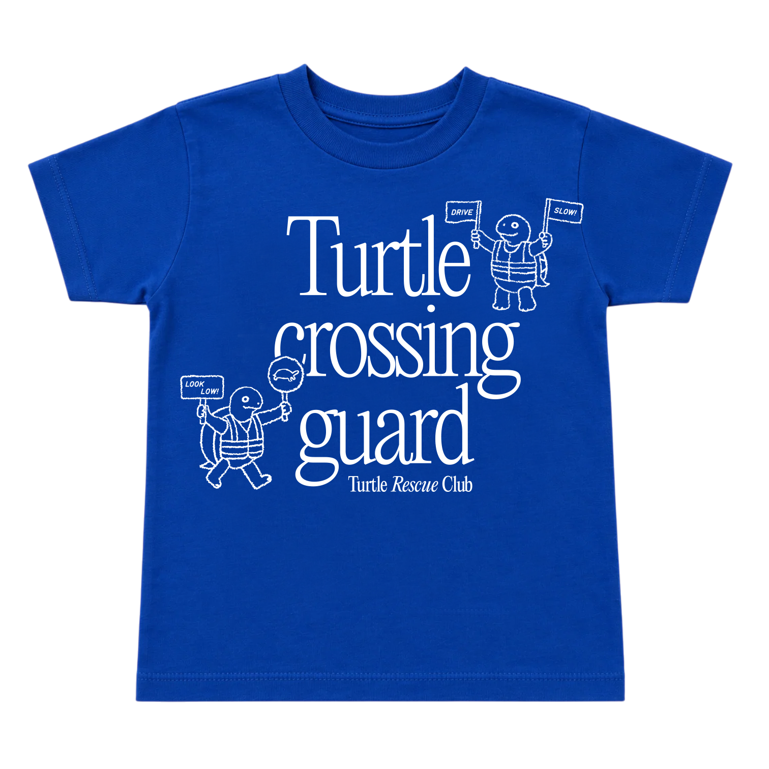 Turtle Crossing Guard Toddler T-Shirt